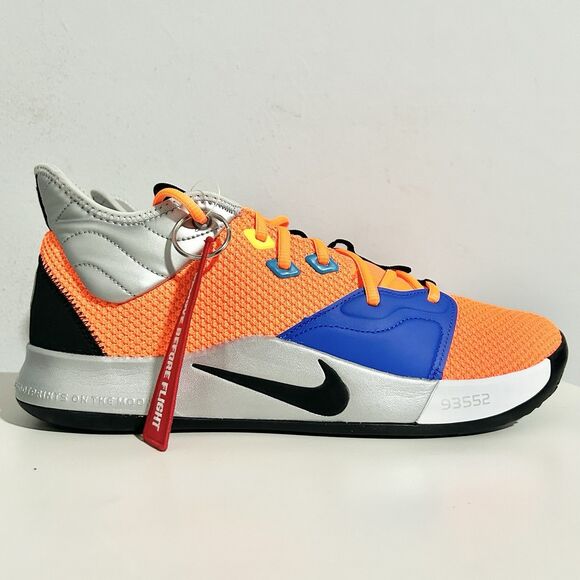 Nike x NASA PG 3 “Armstrong Building 703” Men’s Size 12 Orange Basketball Shoes main image 4